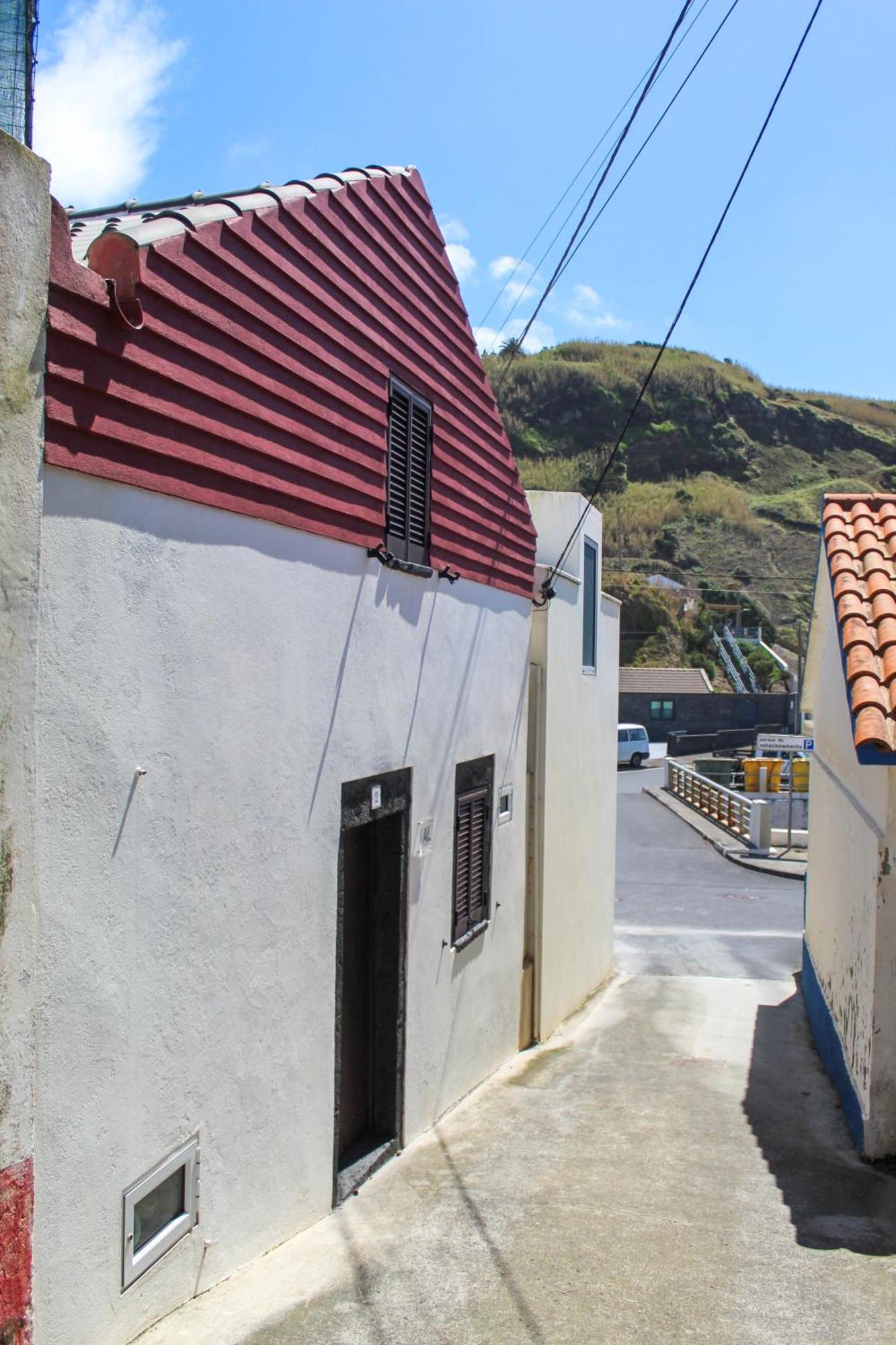 Casa Pe Na Areia Villa Mosteiros  Exteriör bild